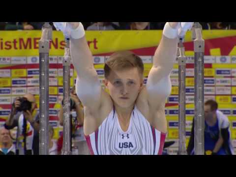Allan Bower - Parallel Bars - 2017 Stuttgart World Cup