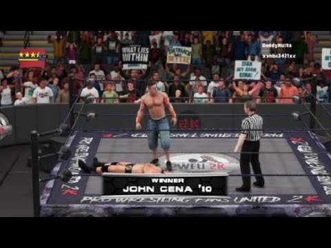 PWFU-John Cena vs Drew McIntyre