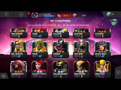 3star Ultron duped out rank 3!!