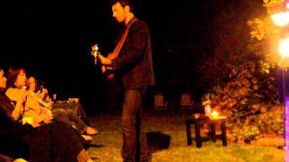 Ari Hest, Private Show, Easton CT Sept 2011 "one track mind"