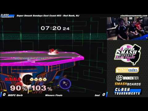 SSS EC 03 - Qerb vs Inui - Winners Finals - SSBM