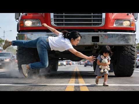 🚗🔥She Saved a Girl from a Car Crash—Found Out She’s the CEO’s Daughter…And Won Bigc👑#movie #drama