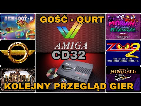 Borsuk Retro Gry TV: AMIGA CD32 - Hity i mniej znane tytuły! Przeglad Gier z QURTEM.