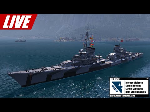 F. SCHULTZ, wechseln auf Playstation 5? Gunpower! - World of Warships | [Replays] [Deutsch] [60fps]