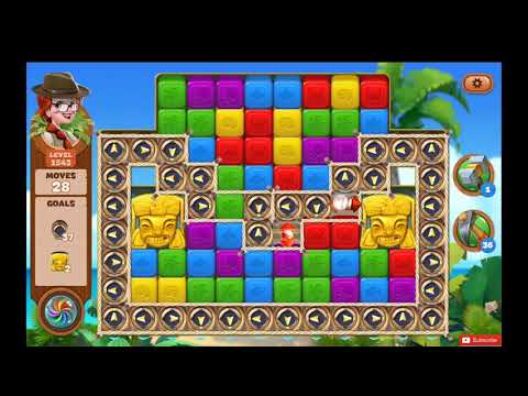 Lost Island Blast Adventure Level 1543 NO BOOSTERS - A S GAMING ✔