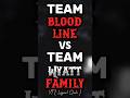 WWE Team Bloodline Vs Team Wyatt Family Shorts Wwe
