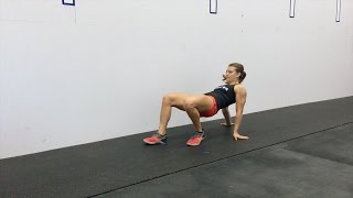 Crab Walk Hip Up exercise video thumbnail