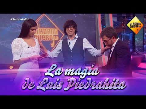 Luis Piedrahita sorprende a Sara Sampaio con un gran truco de magia - El Hormiguero