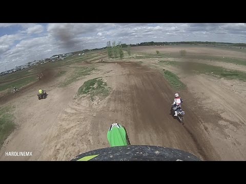 HMX GoPro | Casey Hultgren - 2016 Little Falls LLAQ (Junior +25 - Moto 2) | HardlineMX