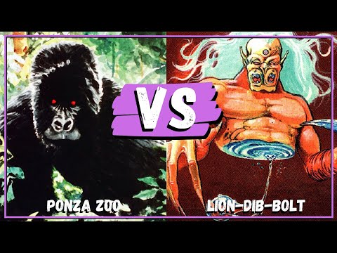 TOP 8 - OLD SCHOOL MTG: Xpoints monthly. PONZA ZOO vs LION DIB BOLT