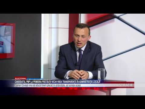 Candidatul PMP la Primaria Fratautii Vechi vrea transparenta în administratia locala