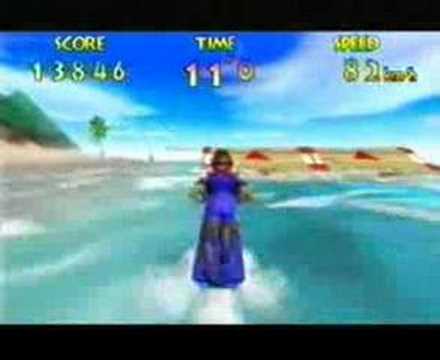 Wave Race 64 - Dolphin Park (Stunt) - 28.337 pts