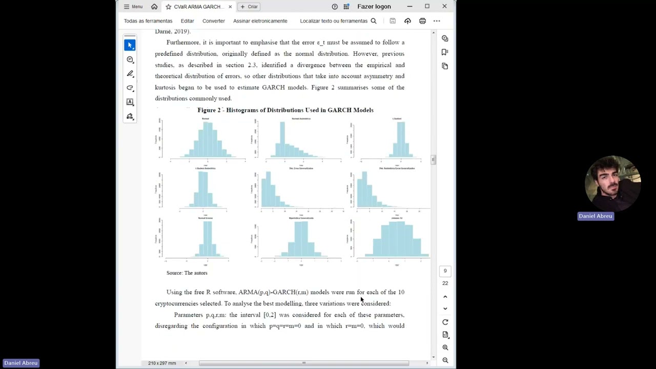 Applying Time Series Models to Risk Management in the Cryptocurrency Market