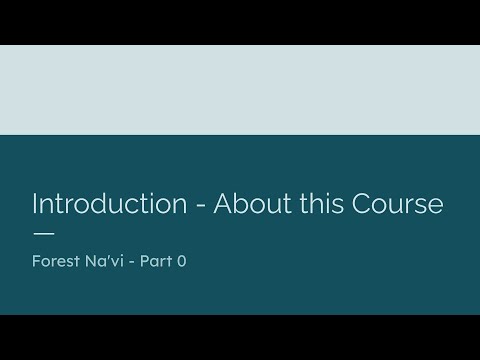 Course Introduction [Forest Na'vi | Part 0]