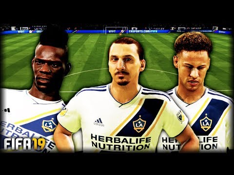 SIGNING NEYMAR TO LA GALAXY!?! - FIFA 19 Career Mode