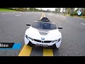 Ηλεκτροκίνητο Αυτοκίνητο BMW i8 Original License 12V - Λευκό | Skorpion Wheels - 5246002