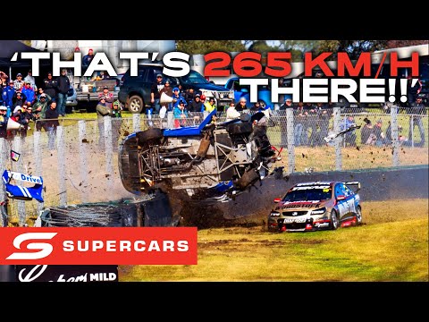 Best of the Sandown 500: Biggest crashes | Supercars 2023