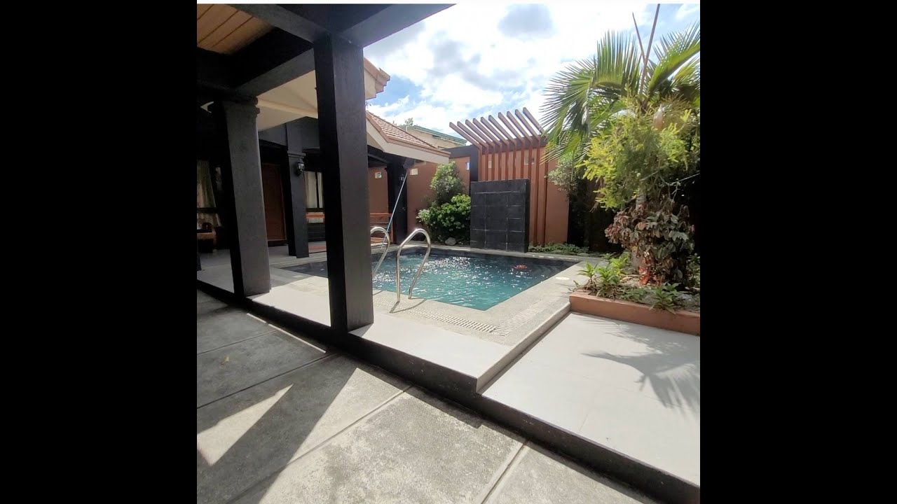 5 BEDROOMS MODERN HOUSE WITH POOL IN UPS 5 PARANAQUE FOR SALE AND LEASE