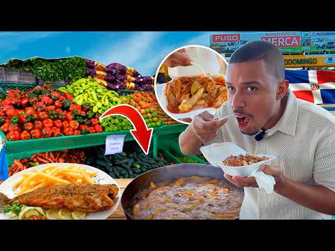 No creerás lo que venden aquí: Tour de comida en el Merca Santo Domingo