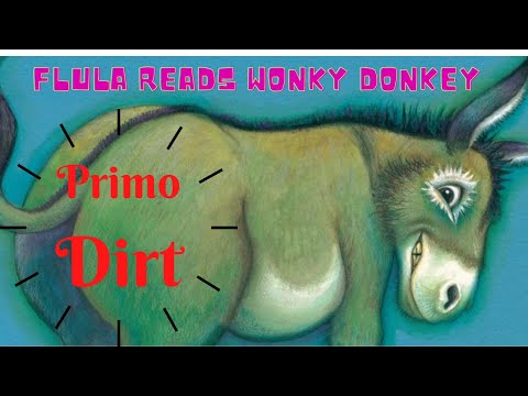 Flula reads Wonkey Donkey