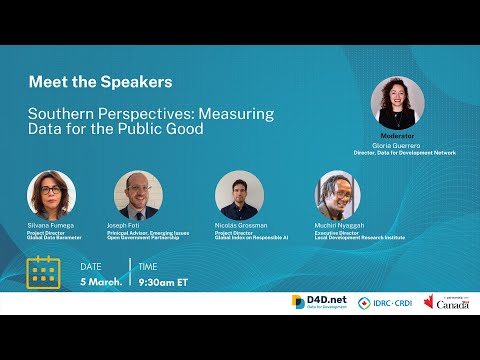 Southern Perspectives - Measuring Data for the Public Good