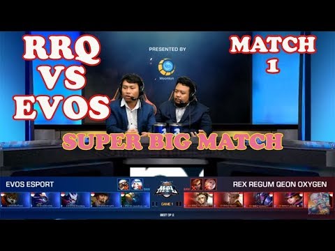 RRQ Vs Evos - Match 1 - Mobile Legends Semi Final IGC 2018