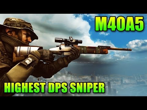 Sniper Sunday: M40A5 Highest DPS Sniper Rifle (Battlefield 4 Gameplay/Commentary)
