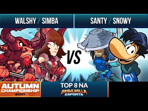 Walshy & Simba vs Santy & Snowy - Top 8 - Autumn Championship 2021 - NA 2v2
