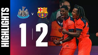 Download lagu HIGHLIGHTS | NEWCASTLE 1 vs 2 FC BARCELONA | UEFA CHAMPIONS LEAGUE 🔵🔴 mp3