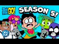 Season 5 BEST Moments Part 1 Teen Titans Go Dckids