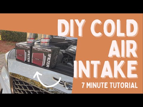 DIY Cold Air Intake for Genesis G80 Sport! **MUST WATCH**