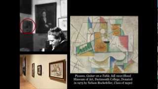 preview picture of video 'Pablo Picasso, Gertrude Stein, and the Dartmouth Painting'