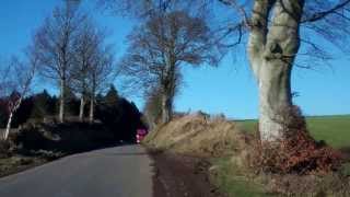 preview picture of video 'February Afternoon Drive To New Alyth Perthshire Scotland'