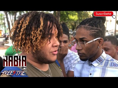 🤣( LA ESCOBA Y EL HAITIANO 🤣) La Rabia 24 vs Viel Freestyle - Batalla de Risas