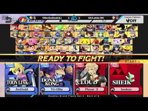 Gambit April Doubles Grand Finals - Ollie/AmDodd (Blue) vs SS/Luhtie (Red)