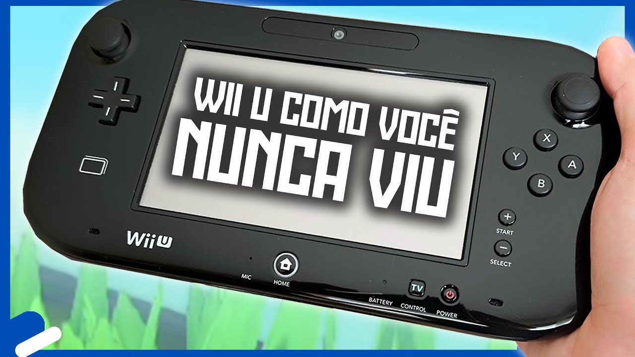NINTENDO WII U Como Você NUNCA VIU!