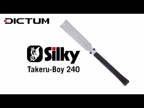 Silky Takeru-Boy - Schmetterlingssäge - die klappbare Ryoba von Silky - Japansäge bei DICTUM