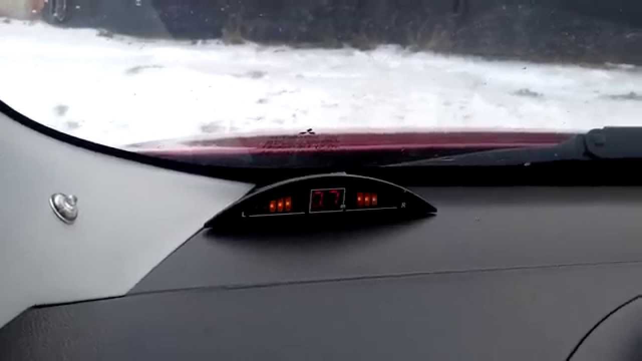 Парковочный датчик Sho-me Y-2616N08 черный (22мм)