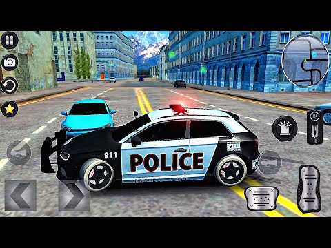 US Cop Hummer Jeep Driving Simulator - Police Car Drift in The City - Best Android GamePlay