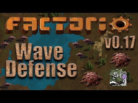 Factorio [0.17] - Wave Defense Solo (Easy) Attempt #2 [1/2]