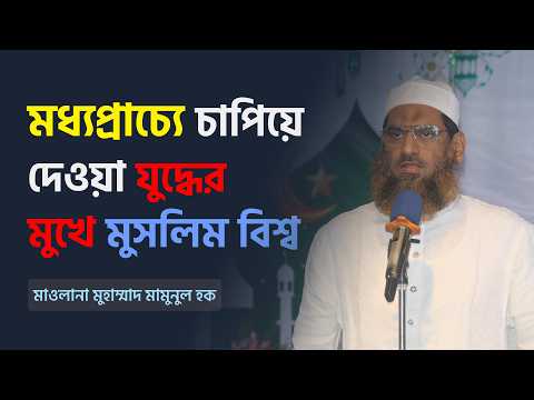 বাংলাদেশ খেলাফত মজলিস আয়োজিত ইফতার মাহফিলে আল্লামা মামুনুল হকের বক্তব্য ।