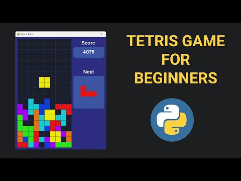 Tetris Using Pygame Python
