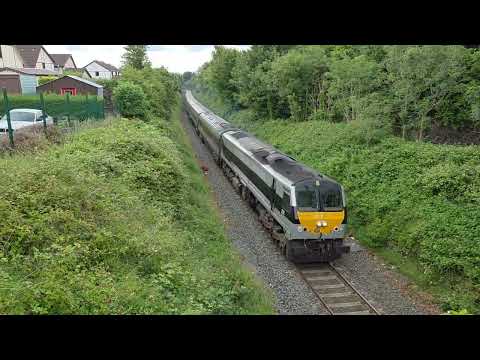 IE 201 Class Loco 231 + De Dietrich Set 9002 on a test train at Mossley & Springwell Road. 3/7/25