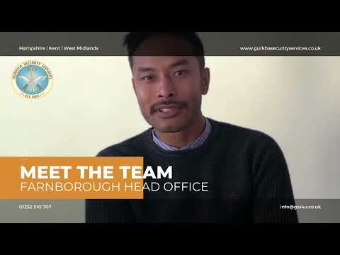 Gurkha Security Services video.