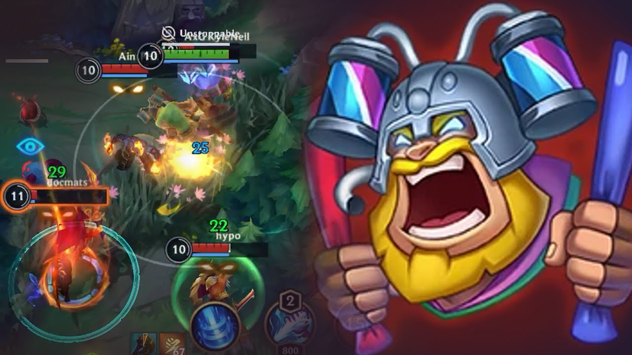 Who beats Olaf jungle?