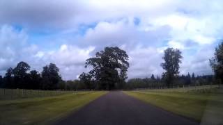 Driving To Scone Palace Perth Perthshire Scotland