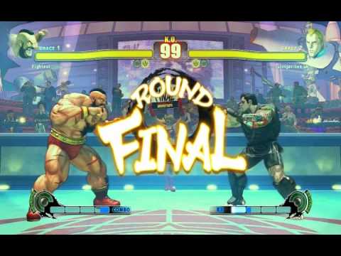 Street Fighter 4 - Zangief vs Abel