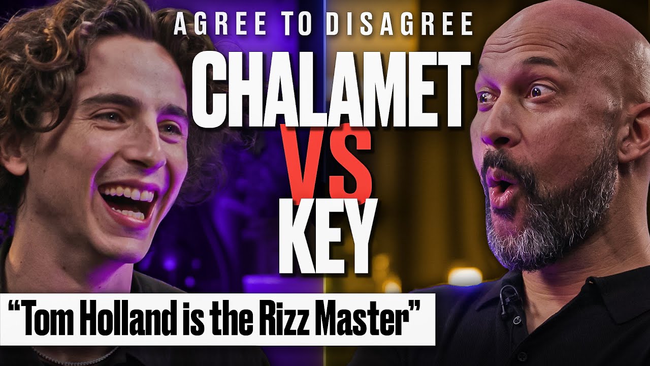 Timothée Chalamet & Keegan-Michael Key Argue Over The Internet's Biggest Debates | Agree to Disagree thumnail