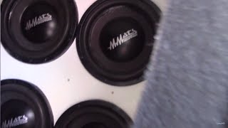 4 MMATS PRO AUDIO JUGGERNAUT 12S 6TH ORDER