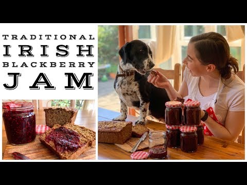 HOW TO MAKE TRADITIONAL IRISH BLACKBERRY JAM! Zero Waste